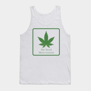 Green Peace Earth day design Tank Top